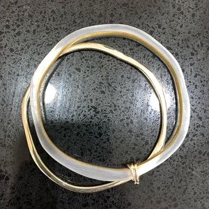 Alexis Bittar Liquid Metal paired bangle